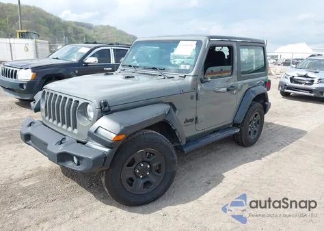 2023 Jeep Wrangler 2-Door Sport 4X4 из США, поврежденный, VIN 1C4GJXAN8PW640995